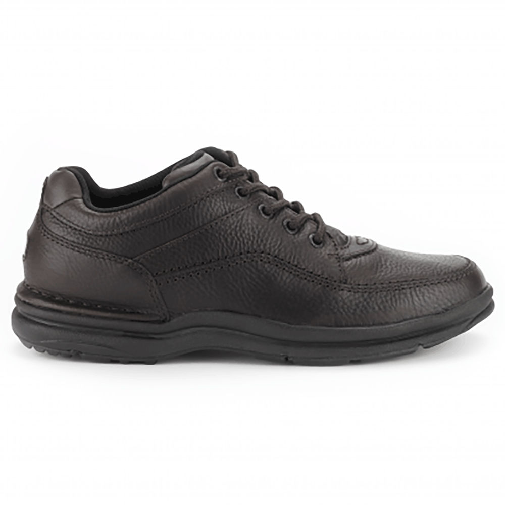 Tenis Rockport Homem Marrom Escuro - World Tour Classic Shoe - 93824WBPU